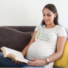 Böcker Baby Shower T Shirt