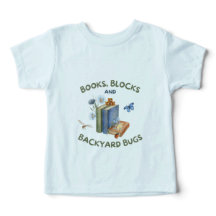 Böcker, Block & Trädgårdsinksekter Toddler T-Shirt