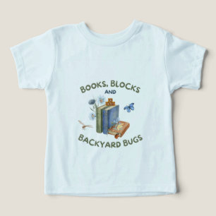 Böcker, Block & Trädgårdsinksekter Toddler T-Shirt