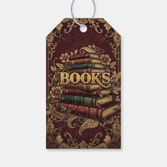 Böcker Bokälskare Författare Läsare Bibliofiler Presentetikett (Baksidan)