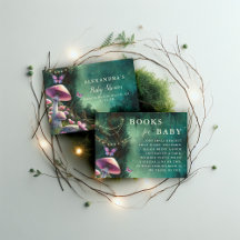 Böcker för Baby Förtrollad Skog Rosa Svampar