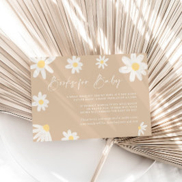 Böcker för Baby Kort Daisy Beige