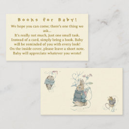 Böcker för Baby Peter Rabbit tema Tilläggskort