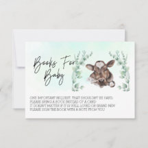 Böcker för Baby Shower Ko Eukalyptus