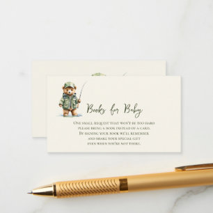 Böcker för Baby Söt Björn Fiske Tilläggskort