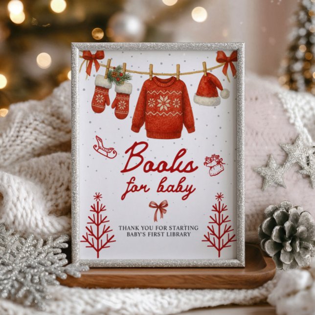 Böcker för Baby Vinter Santa Skylt (Skapare uppladdad)