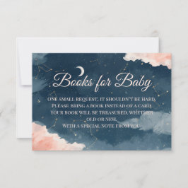 Böcker för babyinlägg | Konstellation Vattenfärg Tack Kort