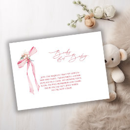 Böcker för bebis Rosenskärma rosett Blommig baby s Tilläggskort