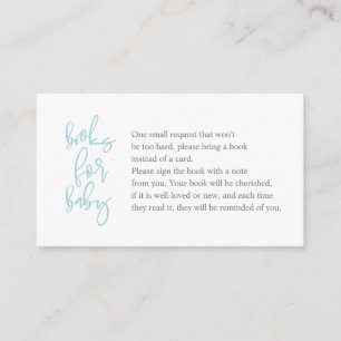 Böcker för bebisen, Kreativ tiffany grå Skrift Tilläggskort