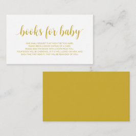 Böcker för bebisen, Modern söt guldskrift Tilläggskort