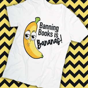 Böcker Förbjudna Bananer  T Shirt