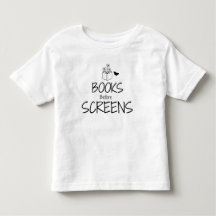 Böcker före skärmar Toddler T-shirt