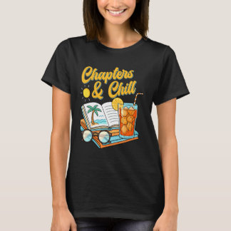 Böcker - kapitel och chill t shirt