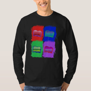 Böcker Läs Böcker Popkonst T Shirt