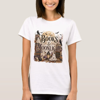 Böcker & Månsken Mysig Höstläströja T Shirt