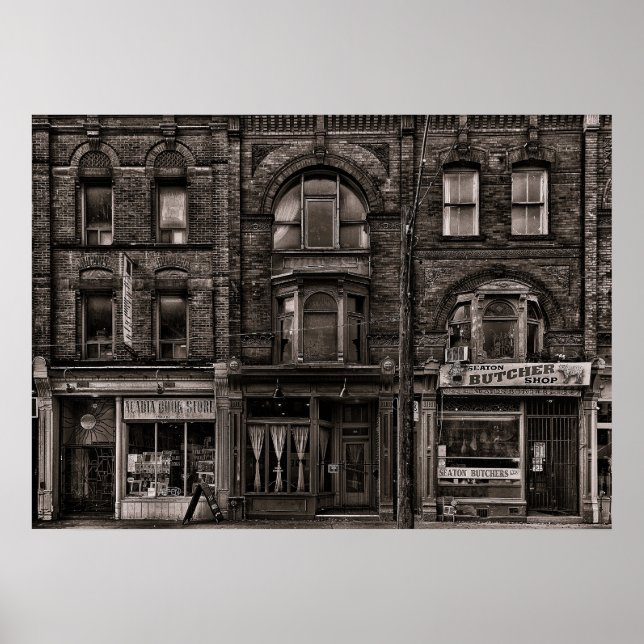 Böcker och Bistroer och Slaktare Nr 2 Poster (Framsidan)