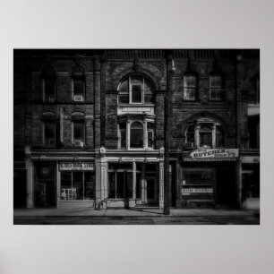 Böcker och Bistroer och Slaktare Nr 9 Poster