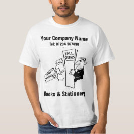 Böcker & Pappershandel Bokhandlare T Shirt