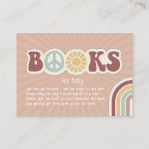 Böcker till bebis Groovy Fredstecken Kartong Rosa