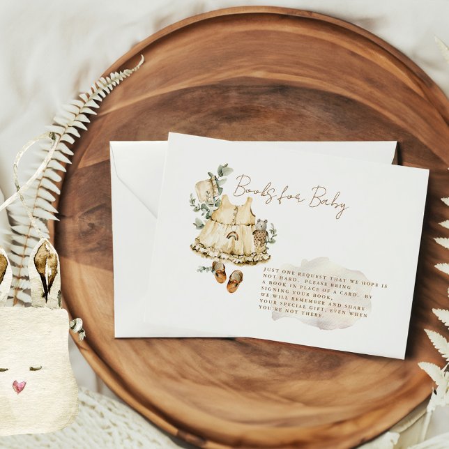 Böcker till bebisen Boho - ta med en bok Tilläggskort (Skapare uppladdad)