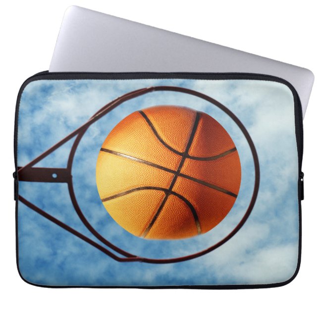 Bocketkulans varmstartsslag utomhus. laptop sleeve (Framsidan)