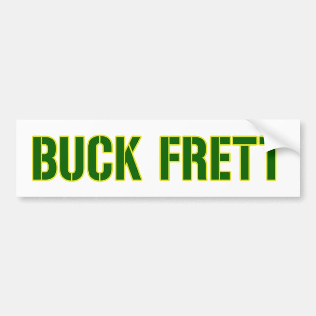 "BockFrett" bildekal (Framsidan)