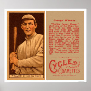 BockvävareWhite Sox baseball 1912 Poster
