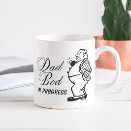 Bod i pappa pågår | Funny Fars dag Kaffemugg
