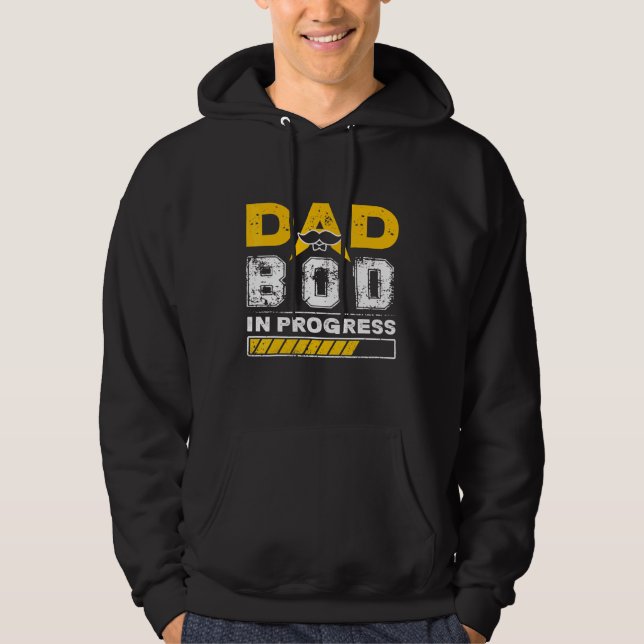 Bod manar Pappa pågår Hoodie (Framsida)