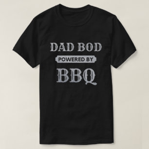 Bod med Pappa som drivs av BBQ Glitter T-Shirt