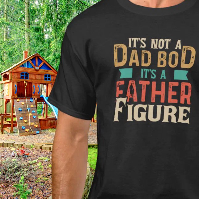 Bodcitat från Pappa Fars dag Pappa T Shirt (Funny Gift for Dad Fathers Day Dad Bod Quote T-Shirt)