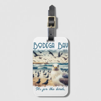 Bodega Bay California Souvenir Gift Bagagebricka