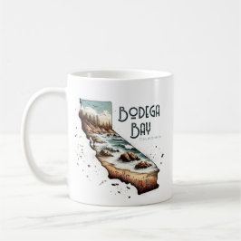 Bodega Bay California Souvenir Gift Kaffemugg