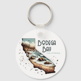 Bodega Bay California Souvenir Gift Nyckelring