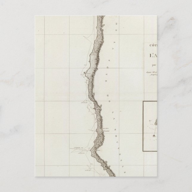 Bodega Bay California till Cape Lookout Oregon Vykort (Framsida)