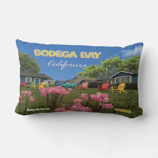 Bodega Bay Dekorativ kudde (Baksida)