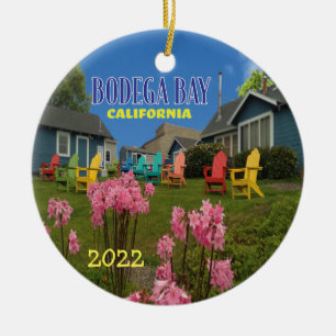 Bodega Bay-Helgdag Julgransprydnad Keramik