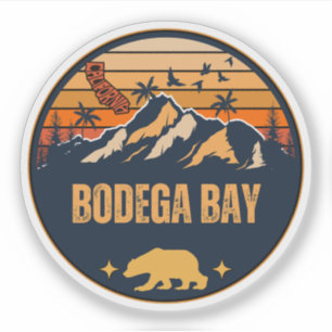 Bodega Bay, Kalifornien Klistermärken