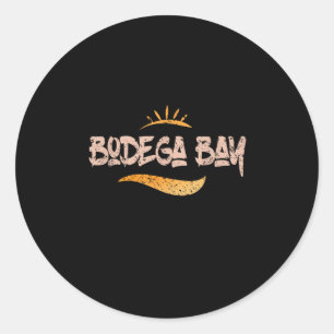 Bodega Bay Kalifornien Streetwear  Runt Klistermärke
