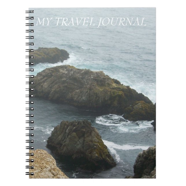 BODEGA BAY TRAVEL JOURNAL ANTECKNINGSBOK (Framsidan)