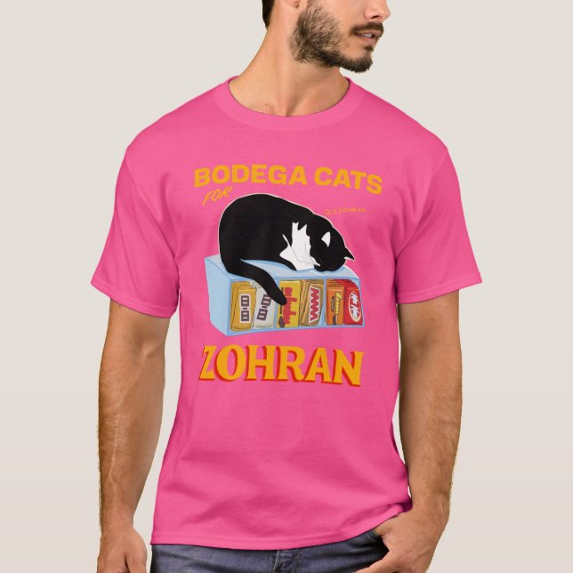 BODEGA CATS FOR ZOHRAN boy T Shirt (Framsida)