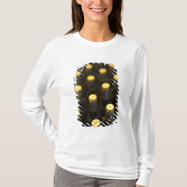 Bodega Marques de Riscal vinfabrik, vinflaskor Tee (Framsida)