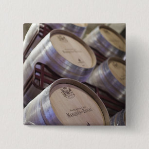 Bodega Marques de Riscal vinfabrik, vinkällare Knapp