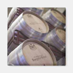 Bodega Marques de Riscal vinfabrik, vinkällare Magnet