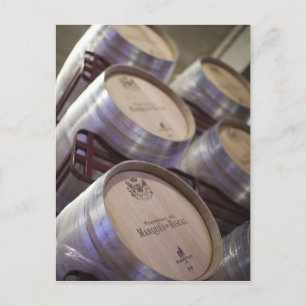 Bodega Marques de Riscal winery, källaren vin Vykort