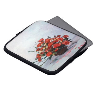Bodegón de Flores/Fortsatt blomsterliv Laptop Sleeve