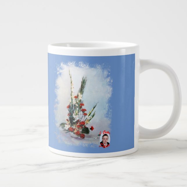 Bodegón de flores jumbo mugg (Höger)