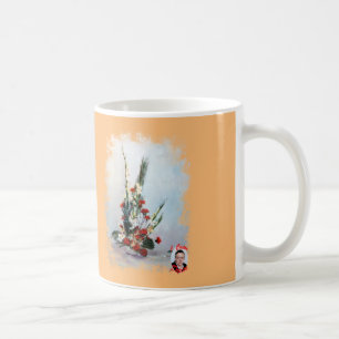 Bodegón de flores kaffemugg