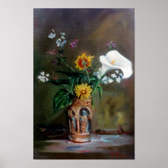 Bodegón de flores poster (Framsidan)