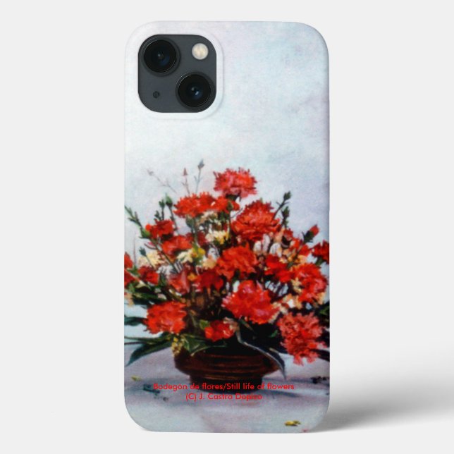Bodegón de flores/Still life of flowers (Baksida)